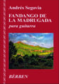 Fandango de la Madrugada Guitar and Fretted sheet music cover